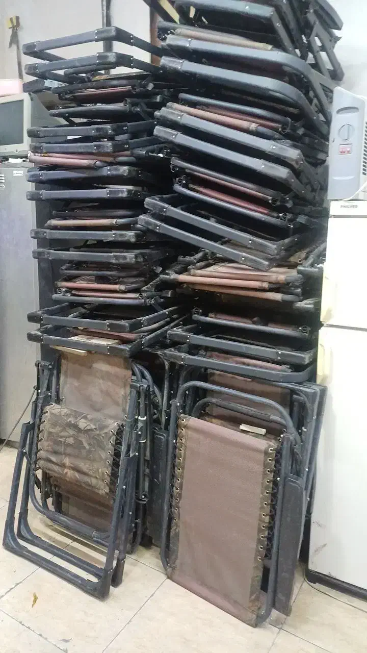 صندلی تاشو و تخت شو ۳۵ عدد|صندلی و نیمکت|چالوس, |دیوار