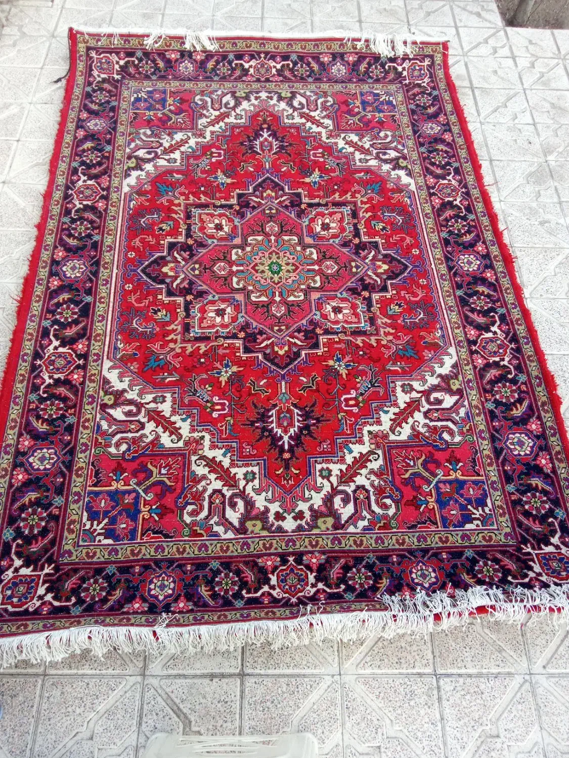 یک جفت فرش هریس تاجری ۶ متری|فرش|عجب شیر, |دیوار