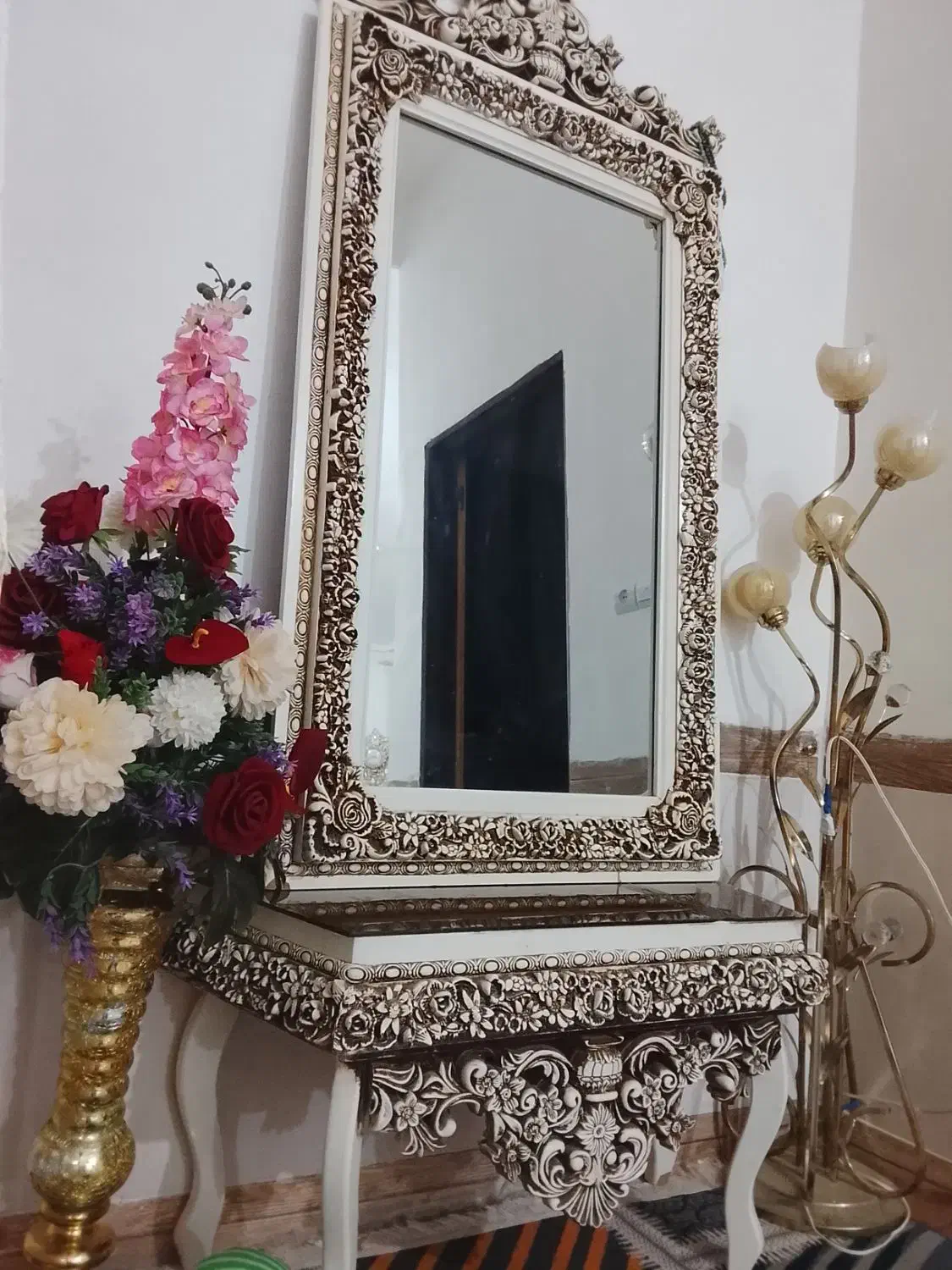 آینه و جاکفشی|جاکفشی، کمد، دراور|رشتخوار, |دیوار