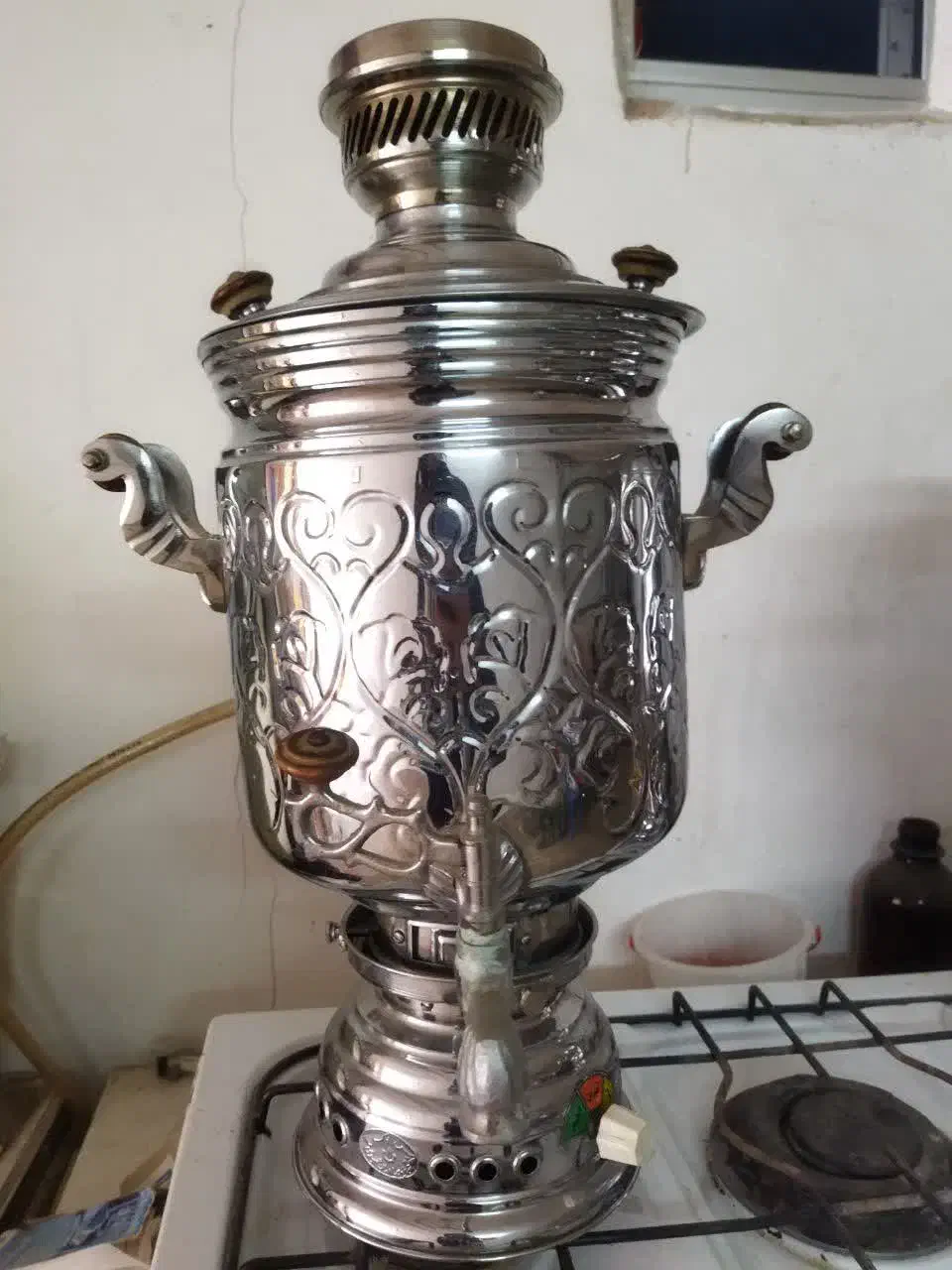 سماور گازی ۸ لیتری|سماور، چایساز، قهوهساز|سلماس, |دیوار