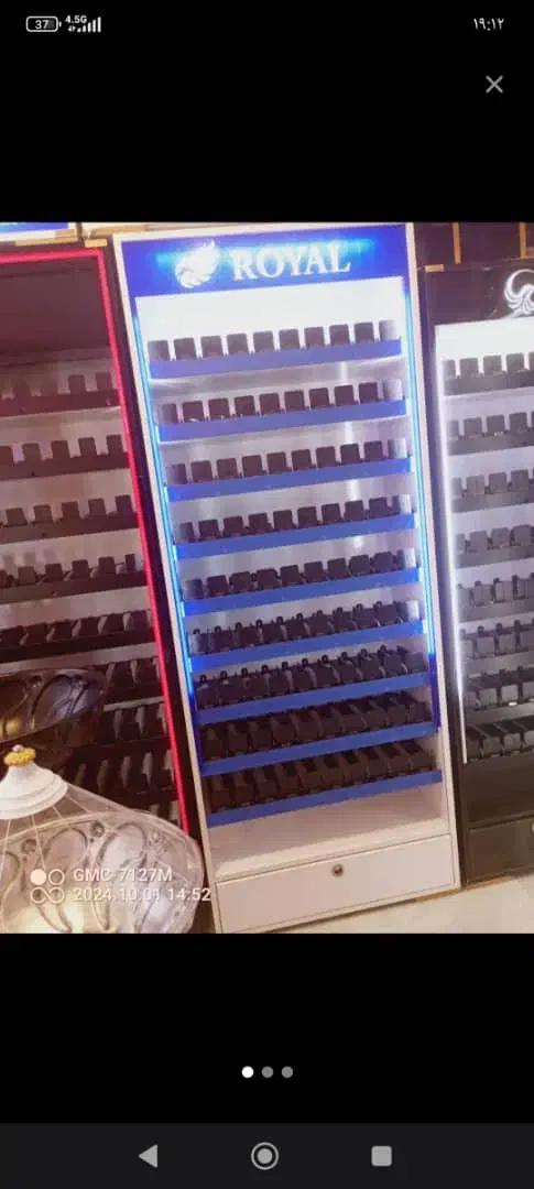 انواع قفسه دخانیات رومیزی ایستاده|فروشگاه و مغازه|یاسوج, |دیوار