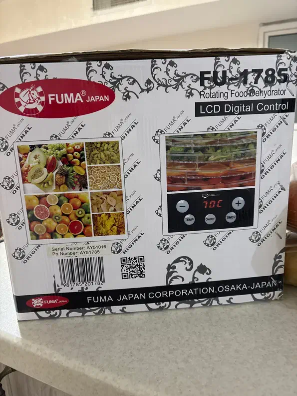 میوه خشک کن ۵طبقه اصل|سایر لوازم برقی|صدرا-فارس, فاز ۱|دیوار