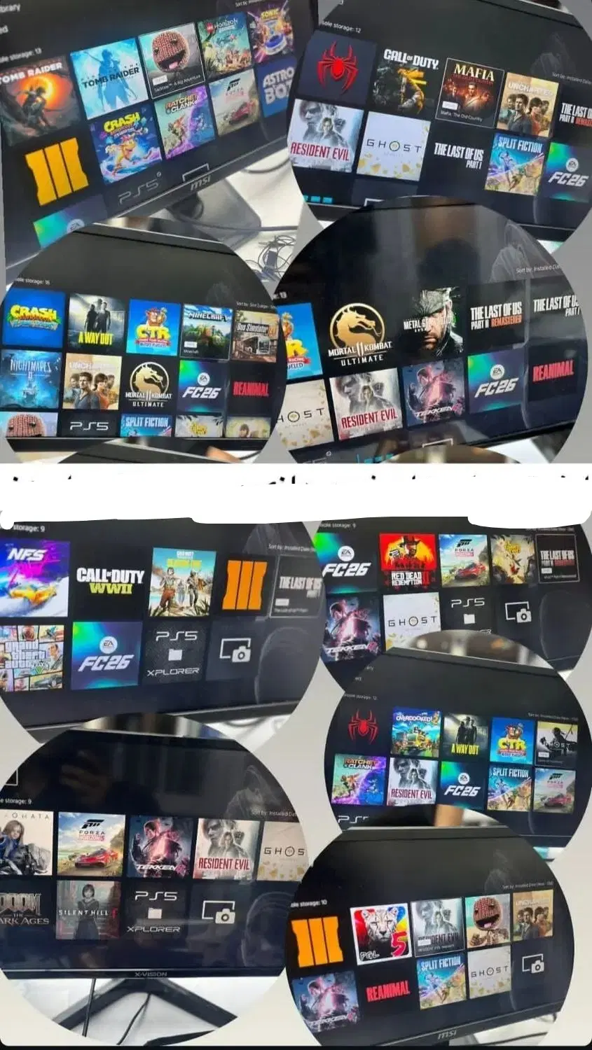 نصب بازی ps5 و ps4 کپی خور|کنسول، بازی ویدئویی و آنلاین|اهواز, کوروش|دیوار