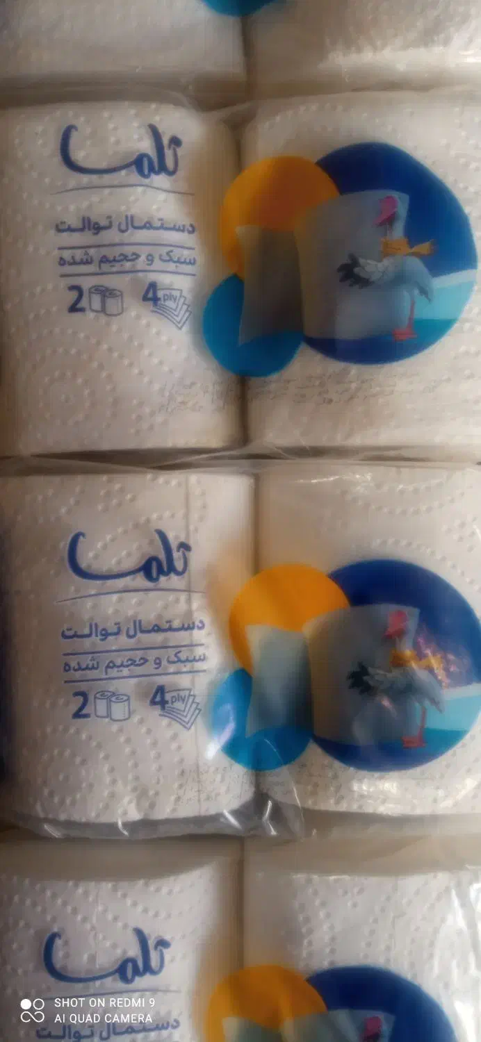 فروش ویژه دستمال رولی (تلما )دستمال توالت|مواد شوینده و دستمال کاغذی|تهران, دستغیب|دیوار