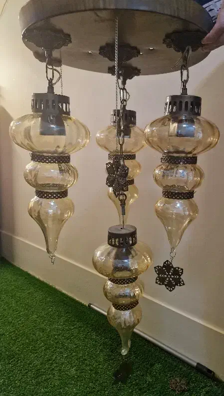 لوستر|لوستر و چراغ آویز|اراک, |دیوار