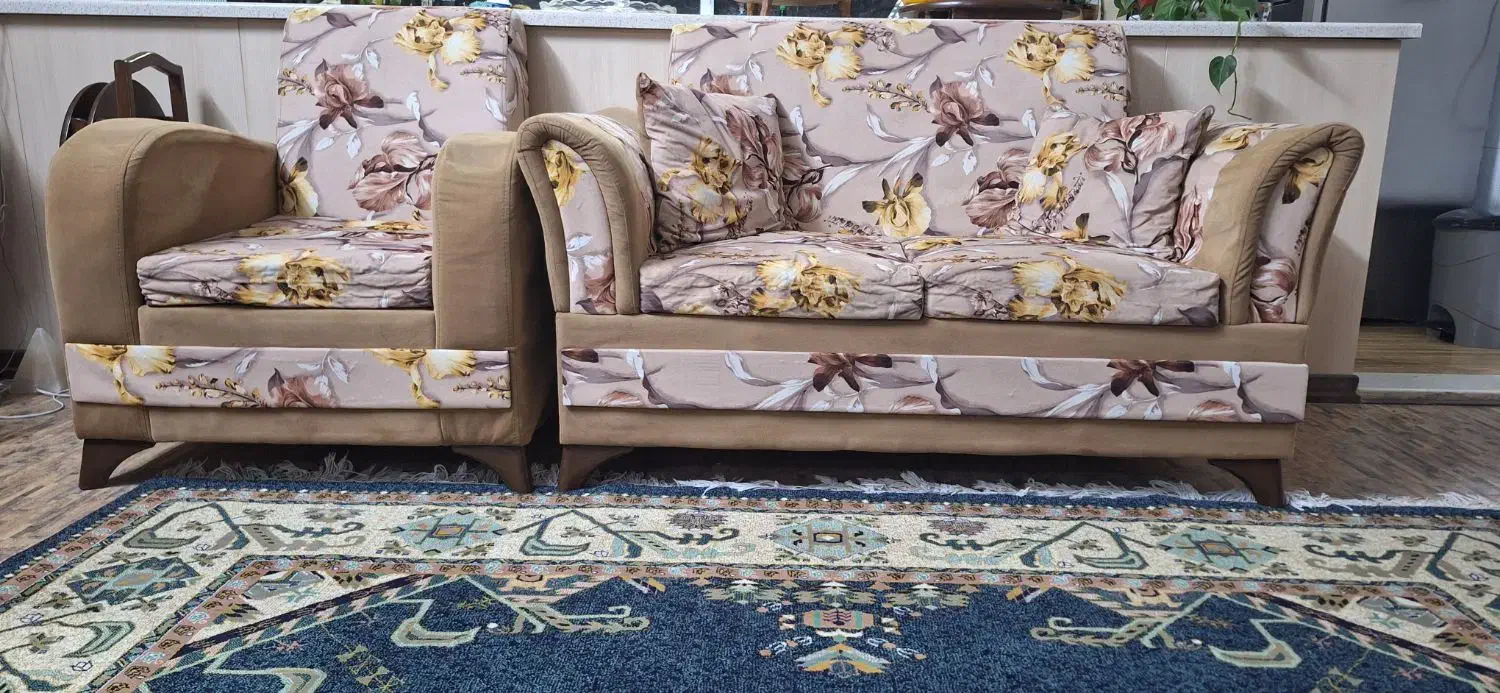 فروش مبل ۷ نفره|مبلمان خانگی و میز عسلی|سمنان, |دیوار