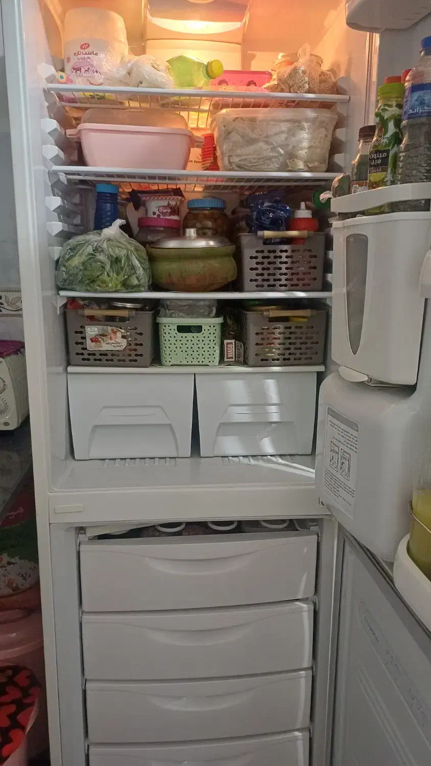 یخچال فریزر|یخچال و فریزر|شفت, |دیوار