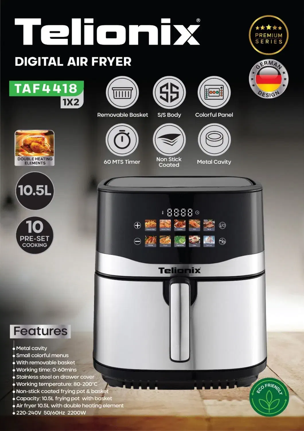 سرخکن بدون روغن|اجاق گاز و لوازم برقی پختوپز|رفسنجان, |دیوار