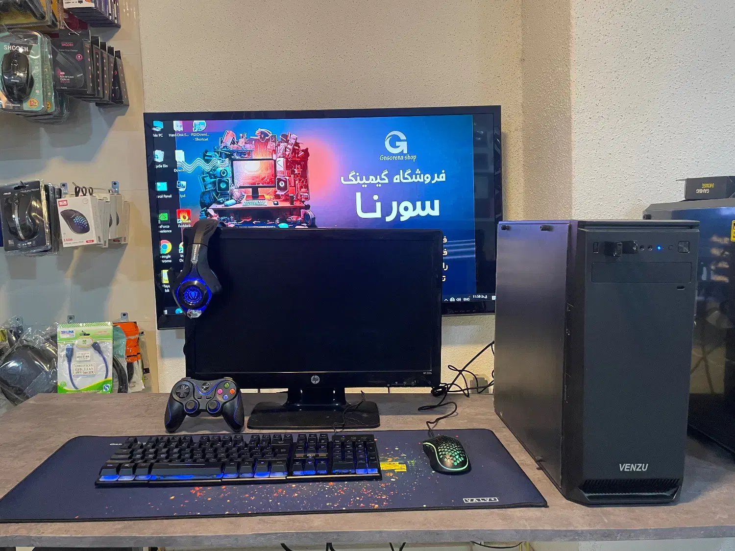 سیستم گیمینگ کامل فول بازی|رایانه رومیزی|گرگان, |دیوار
