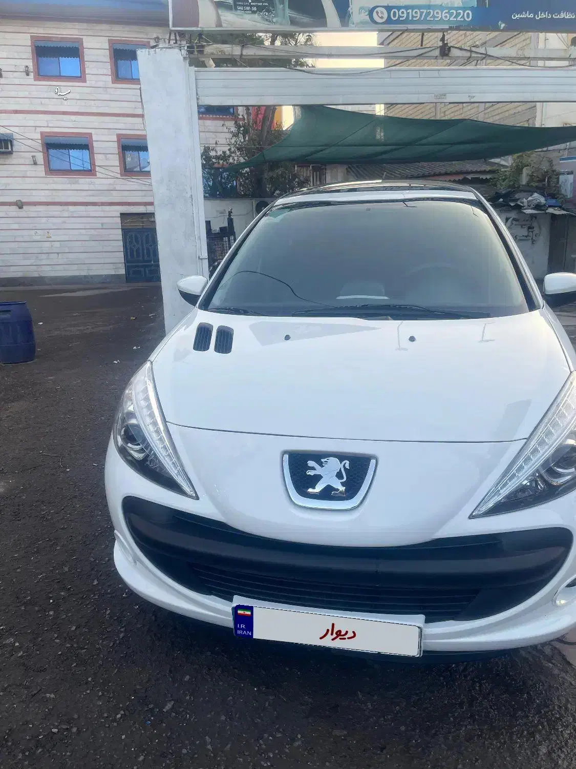 ۲۰۷ مدل ۱۴۰۱ سقف پانا|خودرو سواری و وانت|رشت, بوسار|دیوار