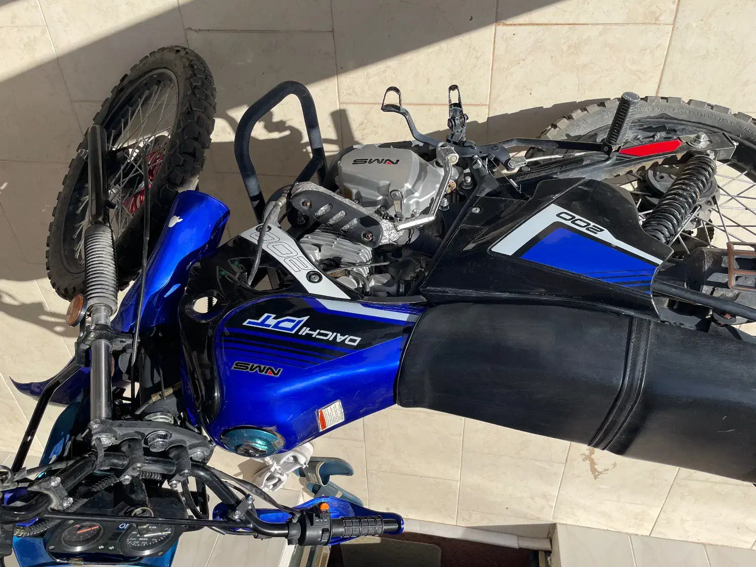 موتور تریل دایچی DT ۲۰۰ مدل ۱۴۰۲|موتورسیکلت|فسا, |دیوار