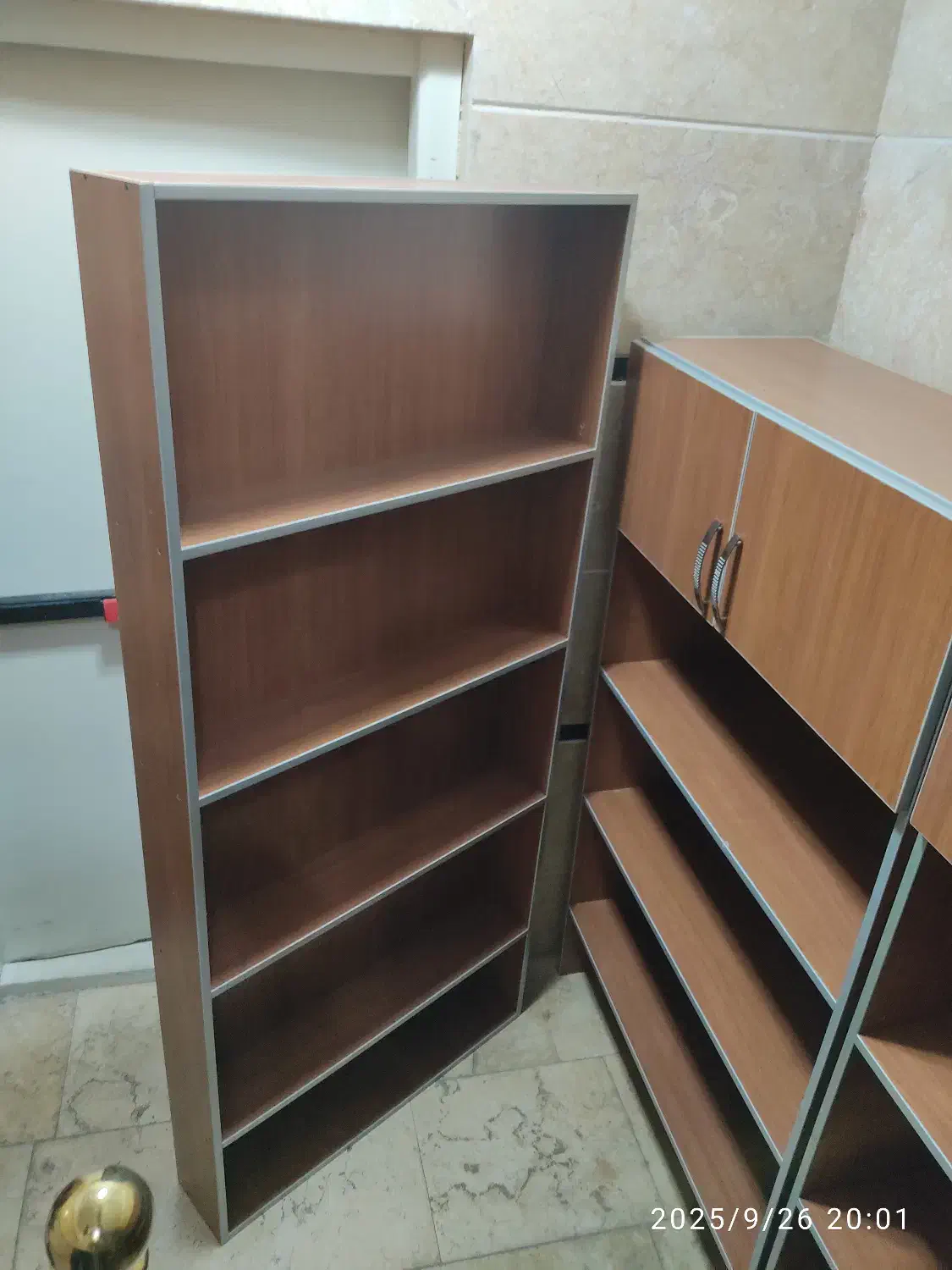 کتابخانه|کتابخانه، شلف، قفسه‌های دیواری|تهران, جیحون|دیوار