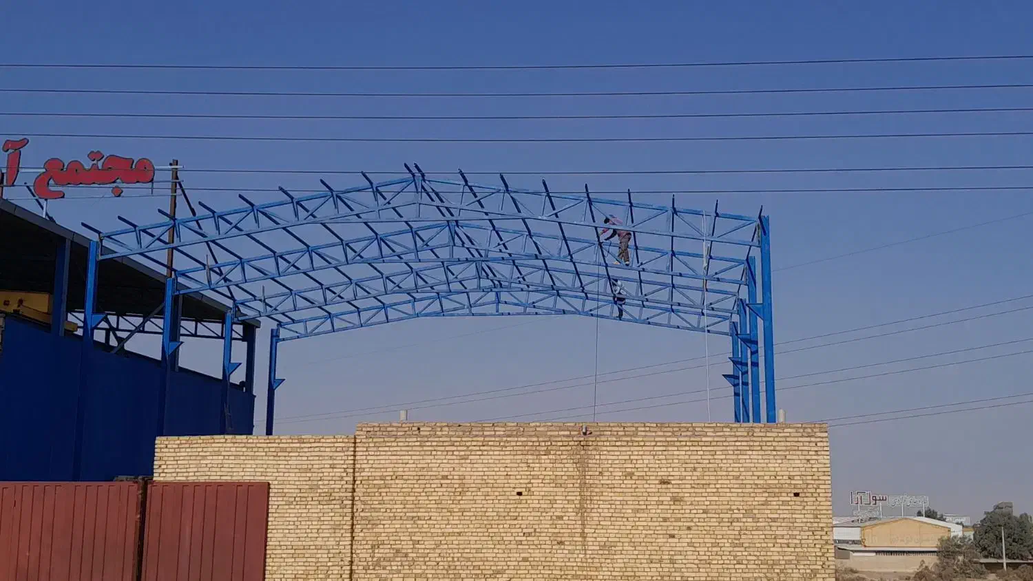 ساخت تانکر وخرپا ودرب پنجره وغیره|ماشینآلات صنعتی|زارچ, |دیوار