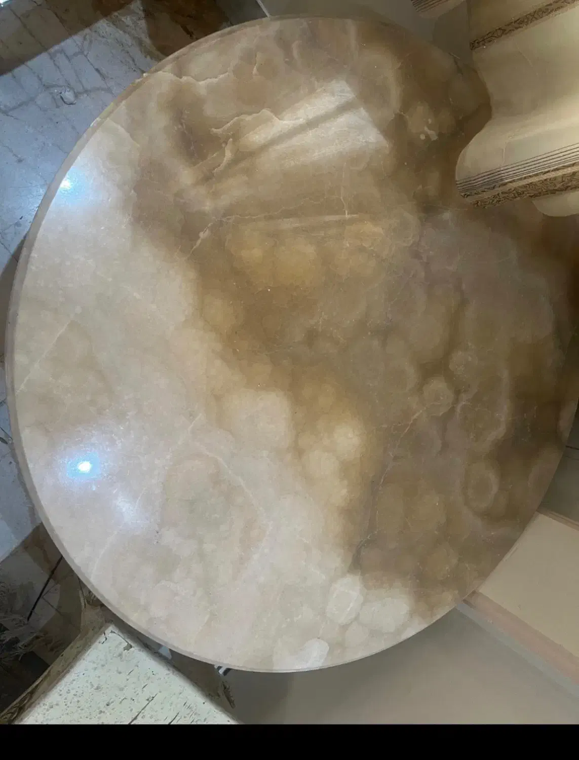 میز سنگی مرمر|میز و صندلی غذاخوری|تهران, امین حضور|دیوار