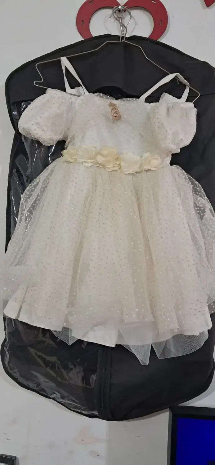 لباس عروس بچگانه|کفش و لباس بچه|بروجرد, |دیوار