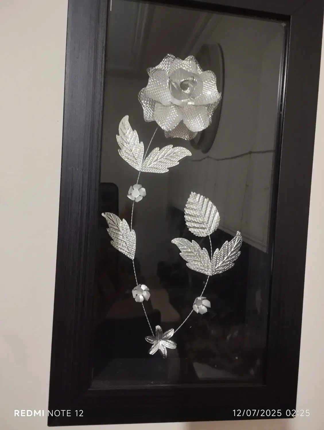 تابلو گل نقره|تابلو، نقاشی، عکس|تبریز, |دیوار