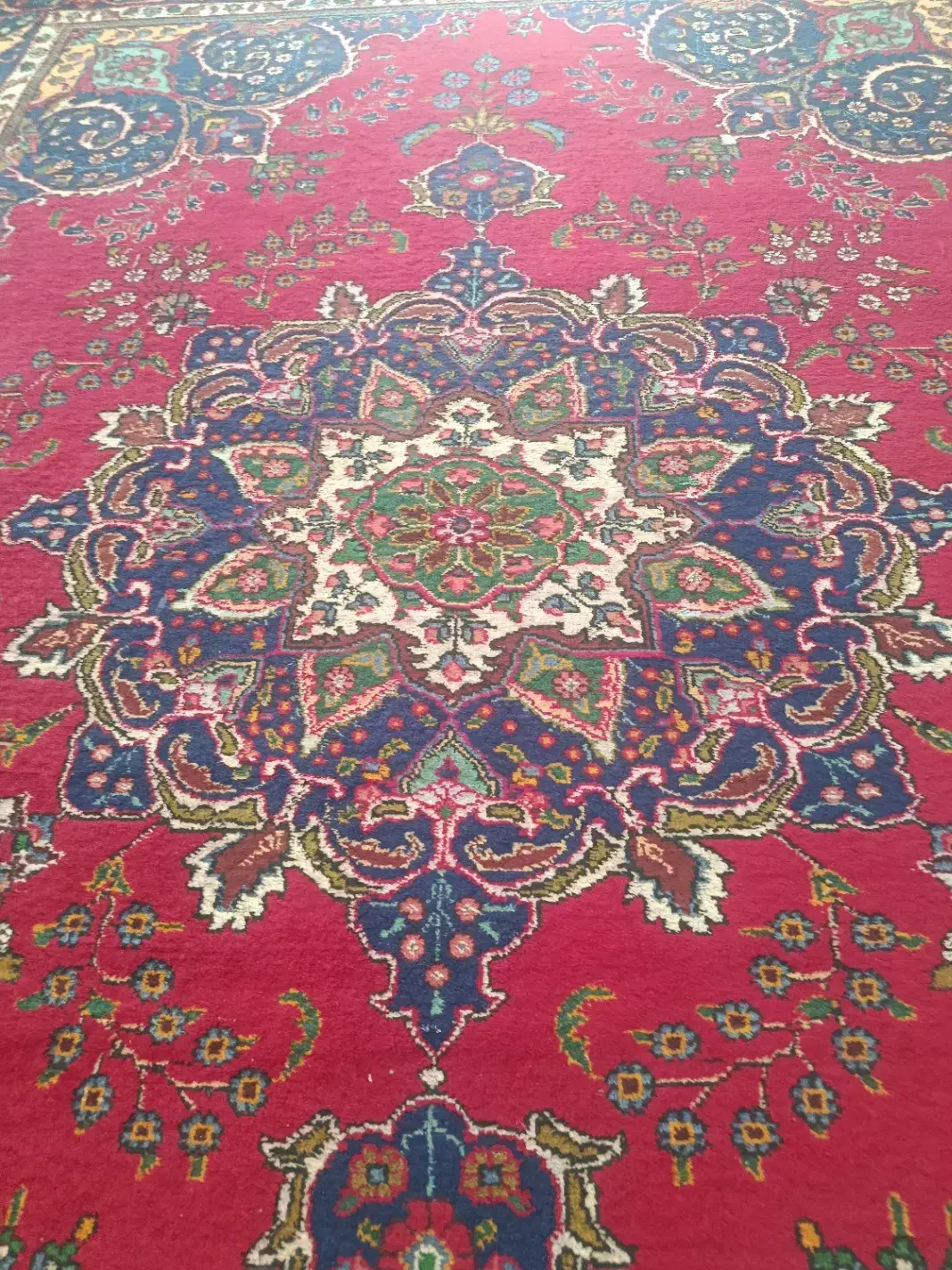 سه عدد فرش دستبافت ۱۲ متری هرکدوم|فرش|میانه, |دیوار