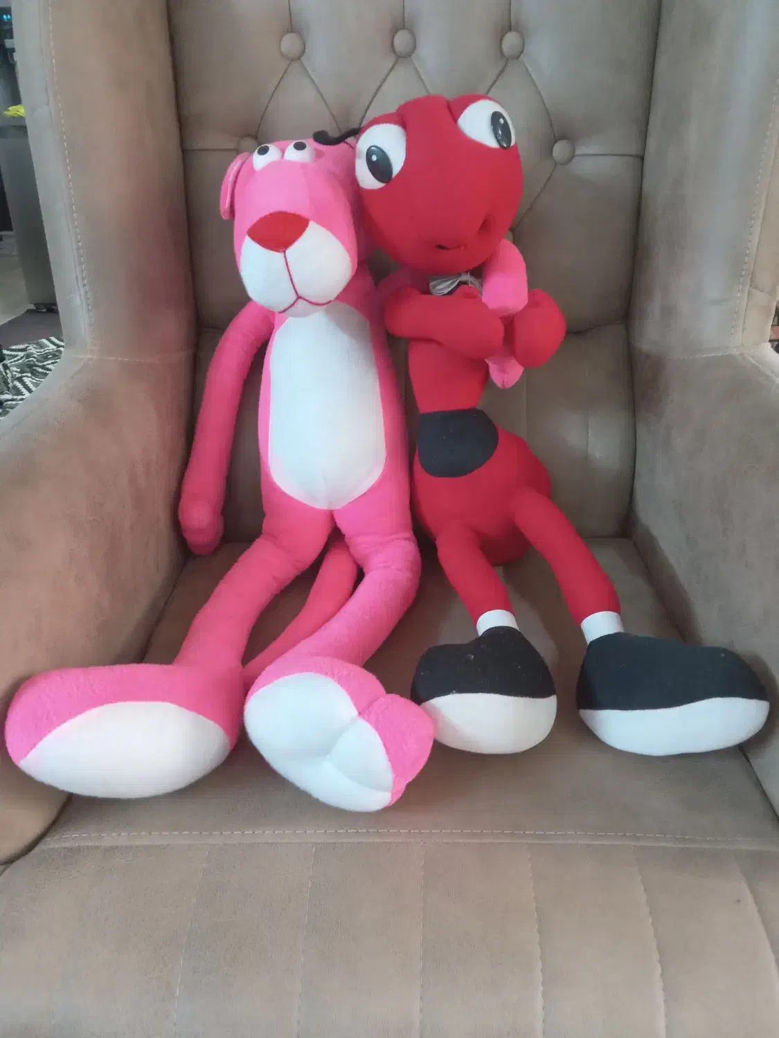 عروسک مورچه و پلنگ صورتی|اسباببازی|گنبد کاووس, |دیوار