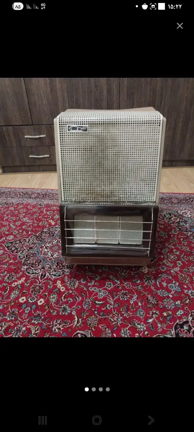 بخاری بدون دودکش درحد معاوظه|بخاری، هیتر، شومینه|تربت‌حیدریه, آغوی|دیوار