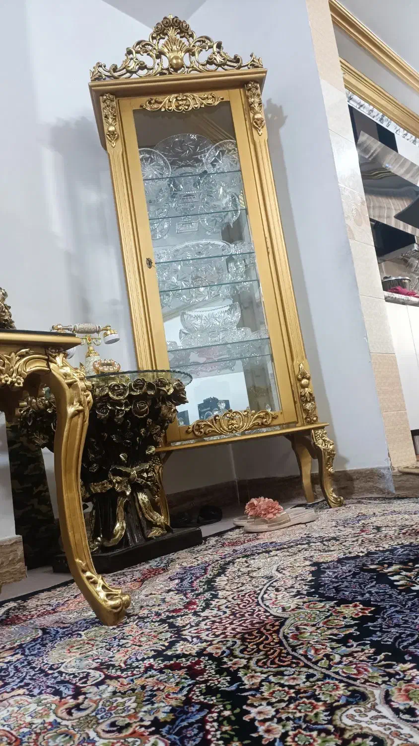 بوفه|بوفه، ویترین، کنسول|پیشوا, |دیوار