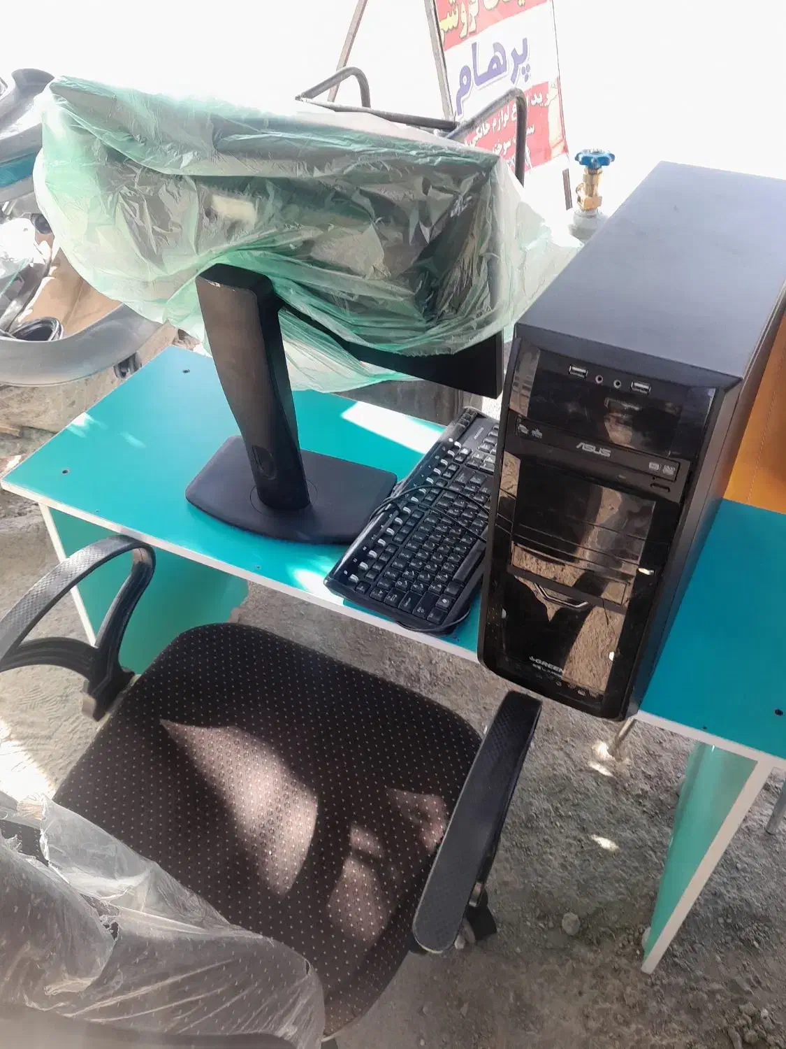 سیستم خانگی بامانیتور۲۲اینچ|رایانه رومیزی|سقز, |دیوار