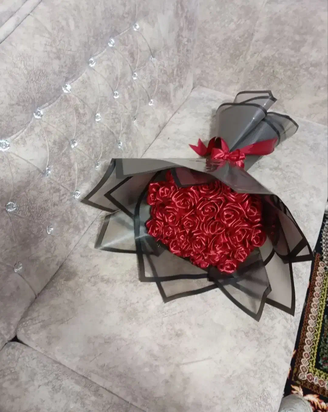 گل رز روبانی|گل مصنوعی|قم, شهرک مهدیه (مدرس)|دیوار