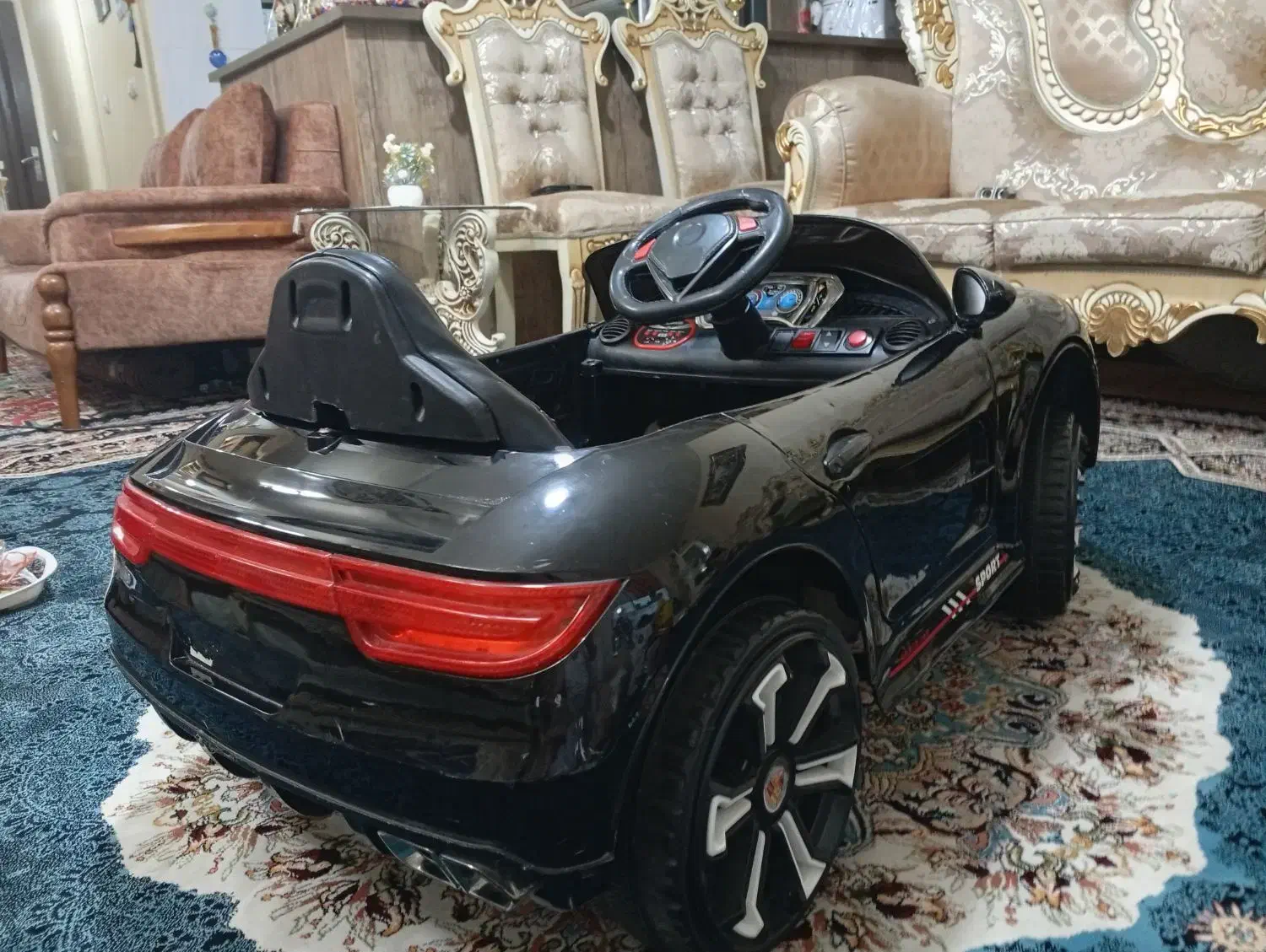 ماشین شارژی پورشه کنترل دار|اسباب و اثاث بچه|پاکدشت, شهرک امام رضا|دیوار