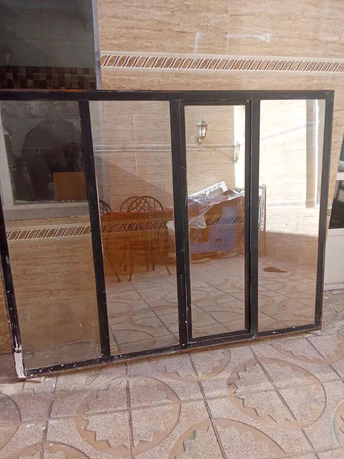 پنجره اهنی|مصالح و تجهیزات ساختمان|چهارباغ, |دیوار