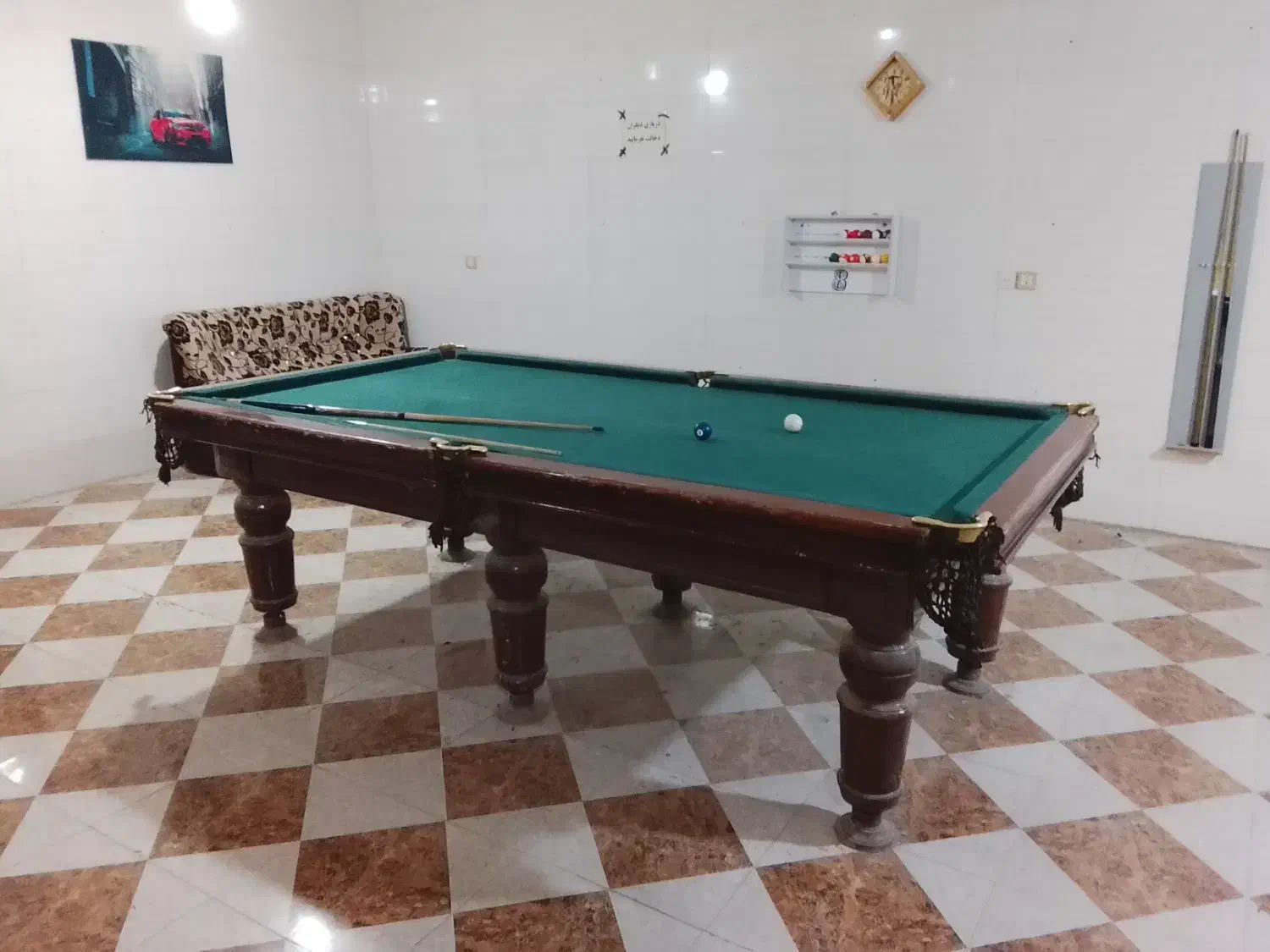 بیلیارد|ورزش‌های توپی|دورود, |دیوار