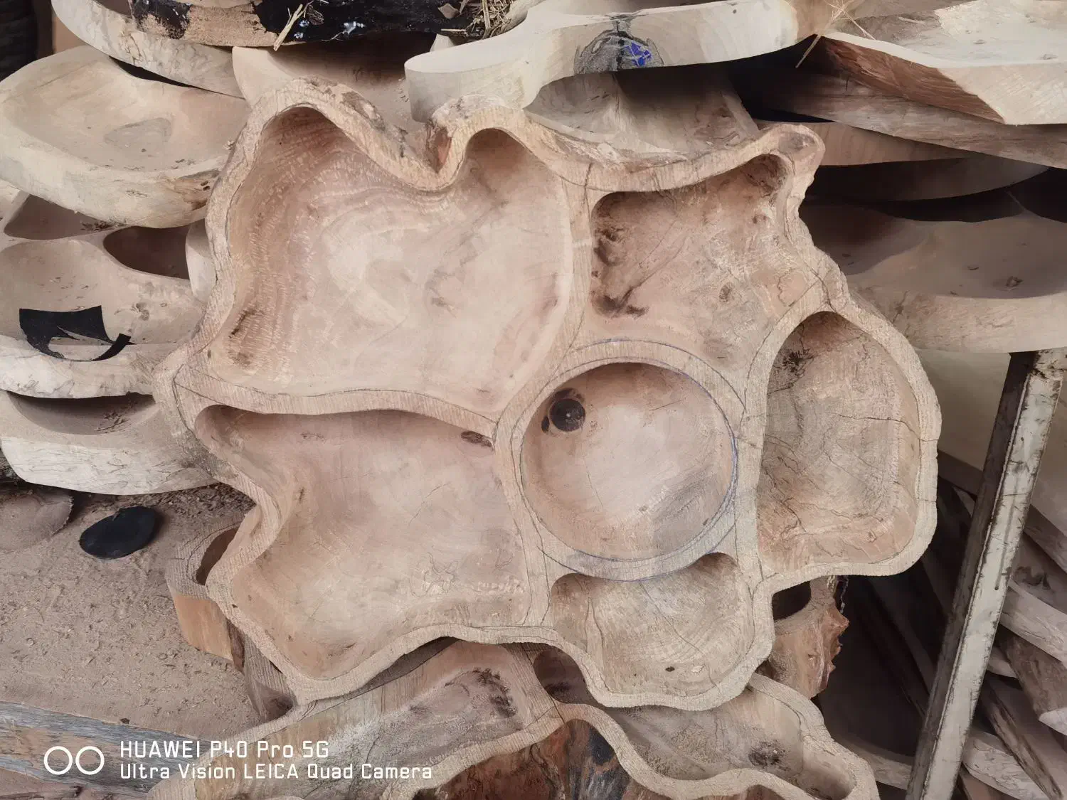 تولیدی ظروف چوبی|ظروف سرو و پذیرایی|قائم‌شهر, |دیوار