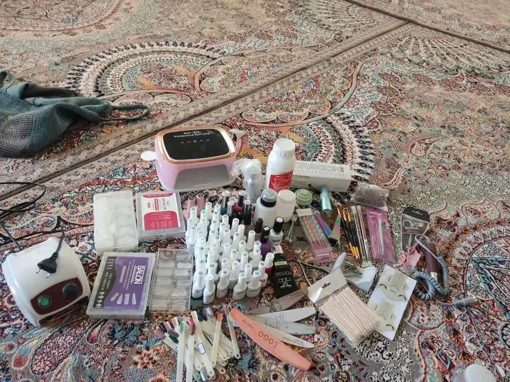 وسایل کاشت ناخن|آرایشی، بهداشتی، درمانی|نظرآباد, شهرک سید جمال الدین|دیوار