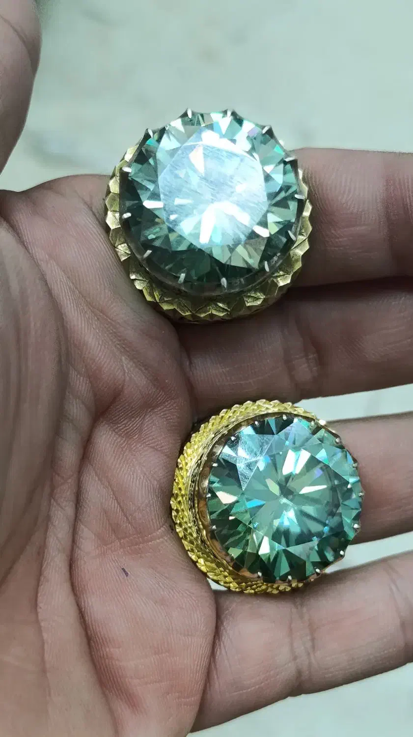 دو عدد انگشتر موزینایت سلطنتی سفارشی ساز|جواهرات|مشهد, کارمندان دوم|دیوار