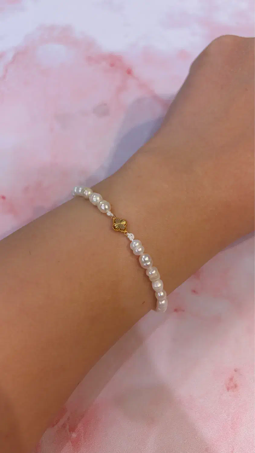 دستبند و انگشتر ونکلیف با مروارید|جواهرات|تهران, شاهین|دیوار