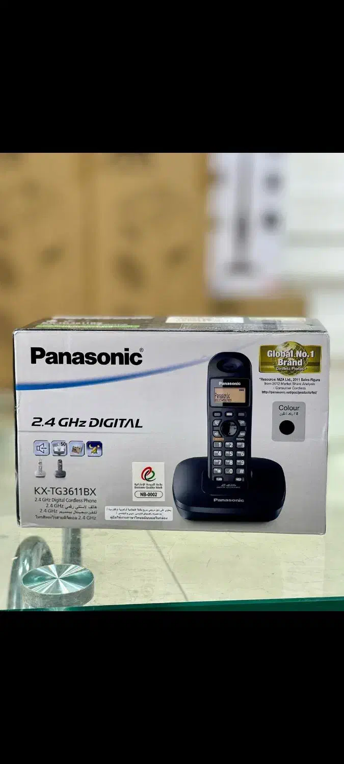 تلفن بیسیم رو میزی پاناسونیک|تلفن رومیزی|یزد, |دیوار