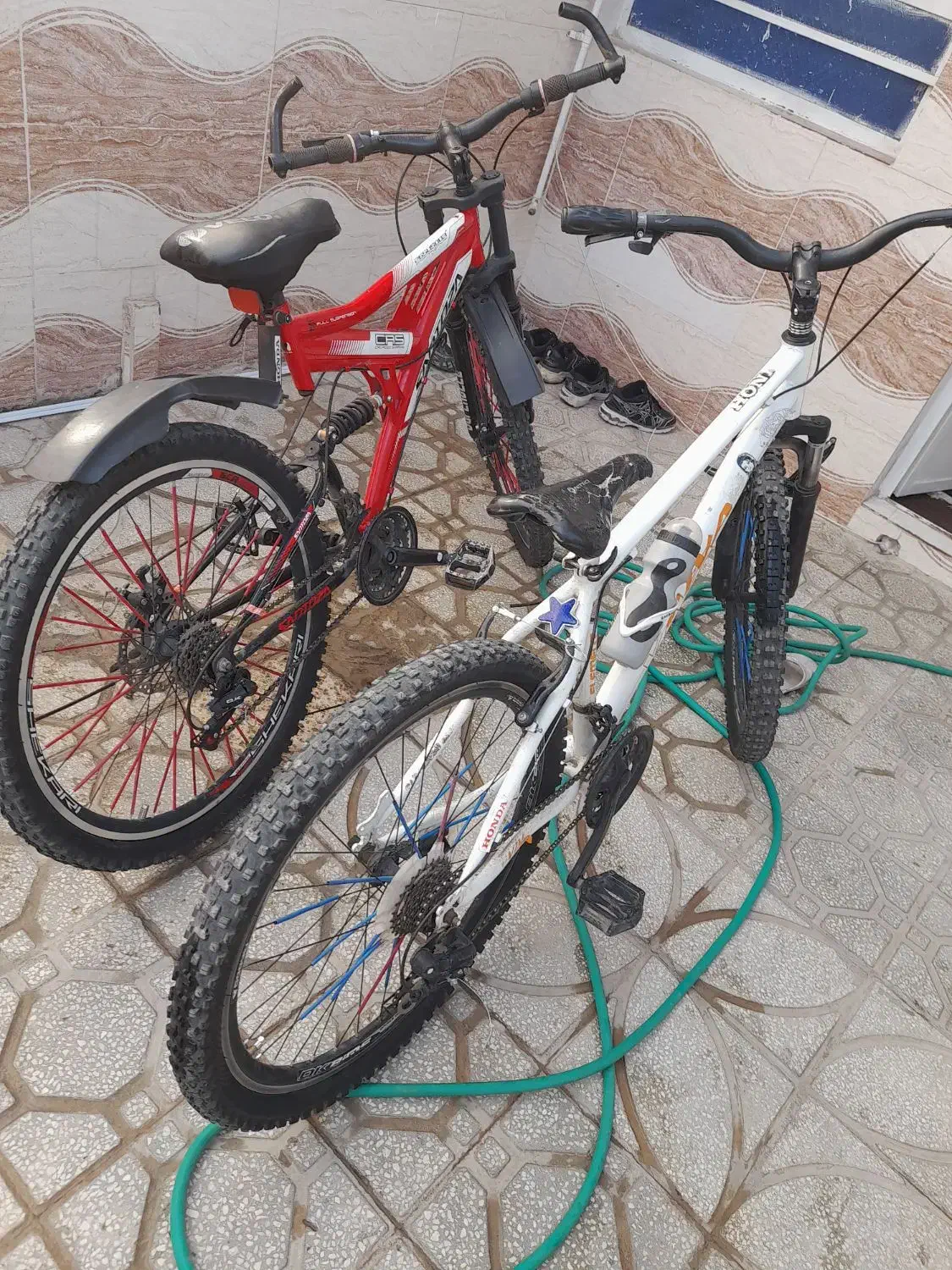 دوتا دوچرخه باهم۱۲میلیون|دوچرخه، اسکیت، اسکوتر|آباده, |دیوار