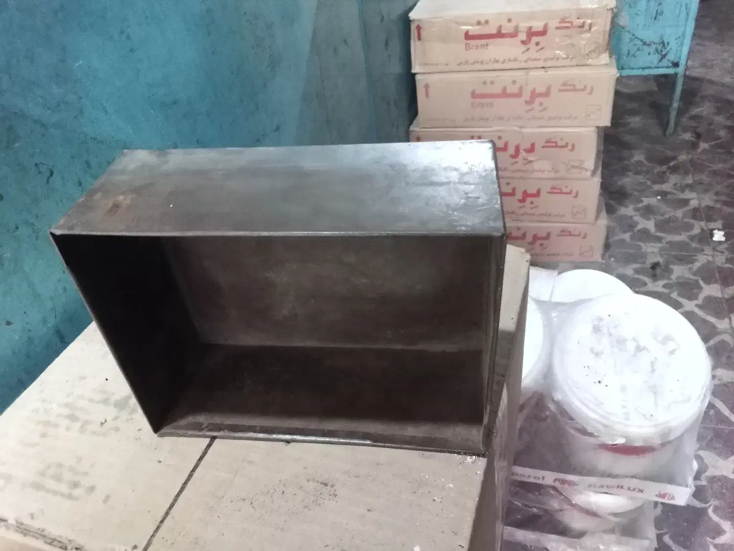 ظرف فلزی پیچ و مهره|ابزارآلات|مراغه, |دیوار