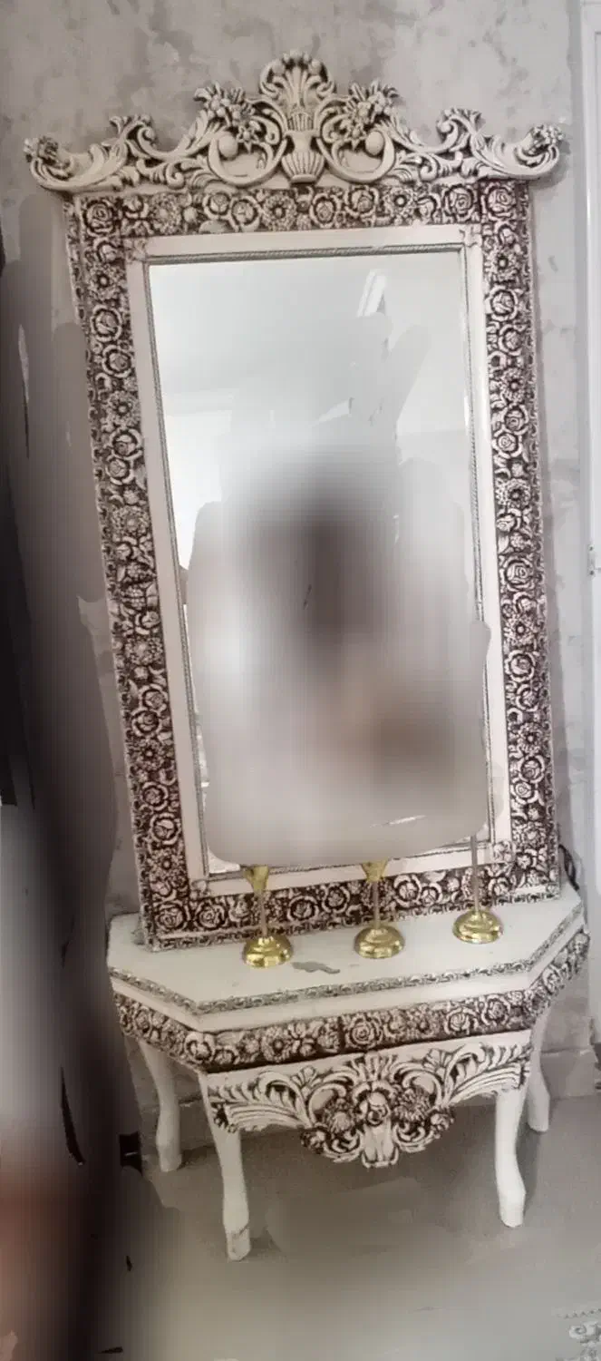 آیینه کنسول|بوفه، ویترین، کنسول|سلماس, |دیوار