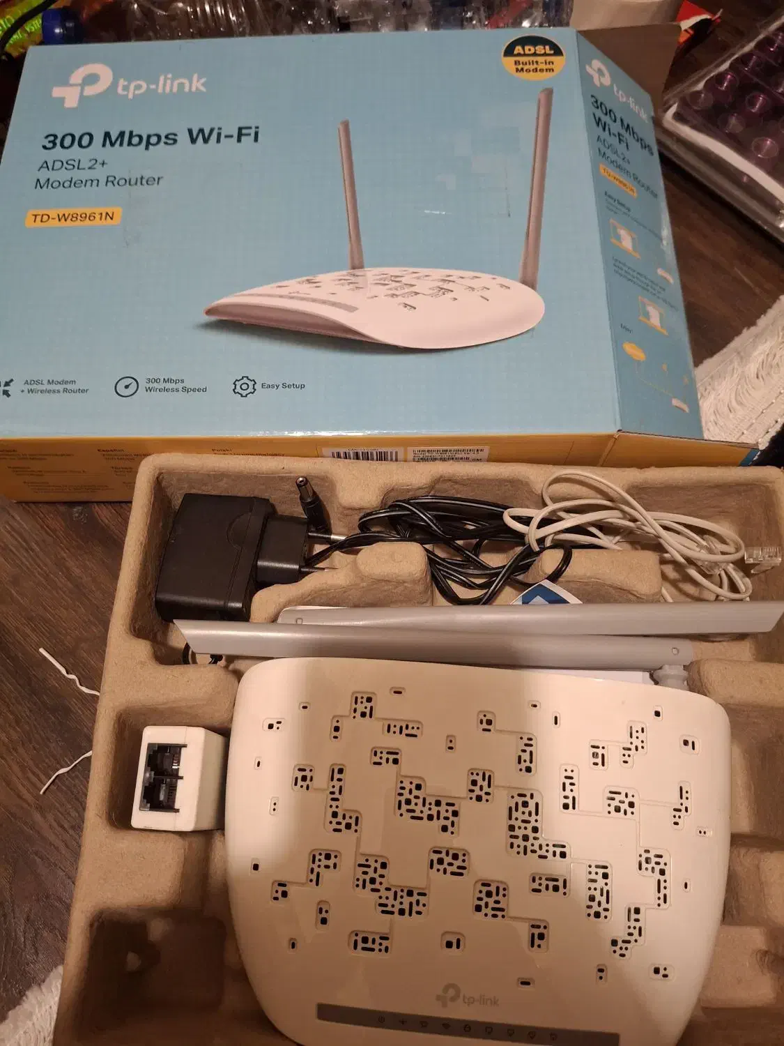 adsl2plus tplink TDw8691N|مودم و تجهیزات شبکه|اهواز, کیانپارس |دیوار