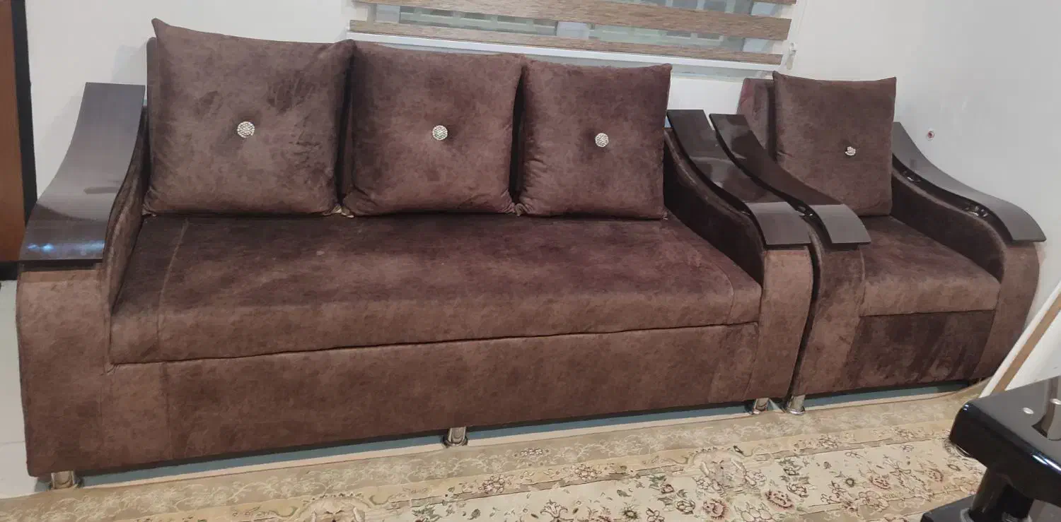 مبل راحتی ۷ نفره|مبلمان خانگی و میز عسلی|ساوه, |دیوار