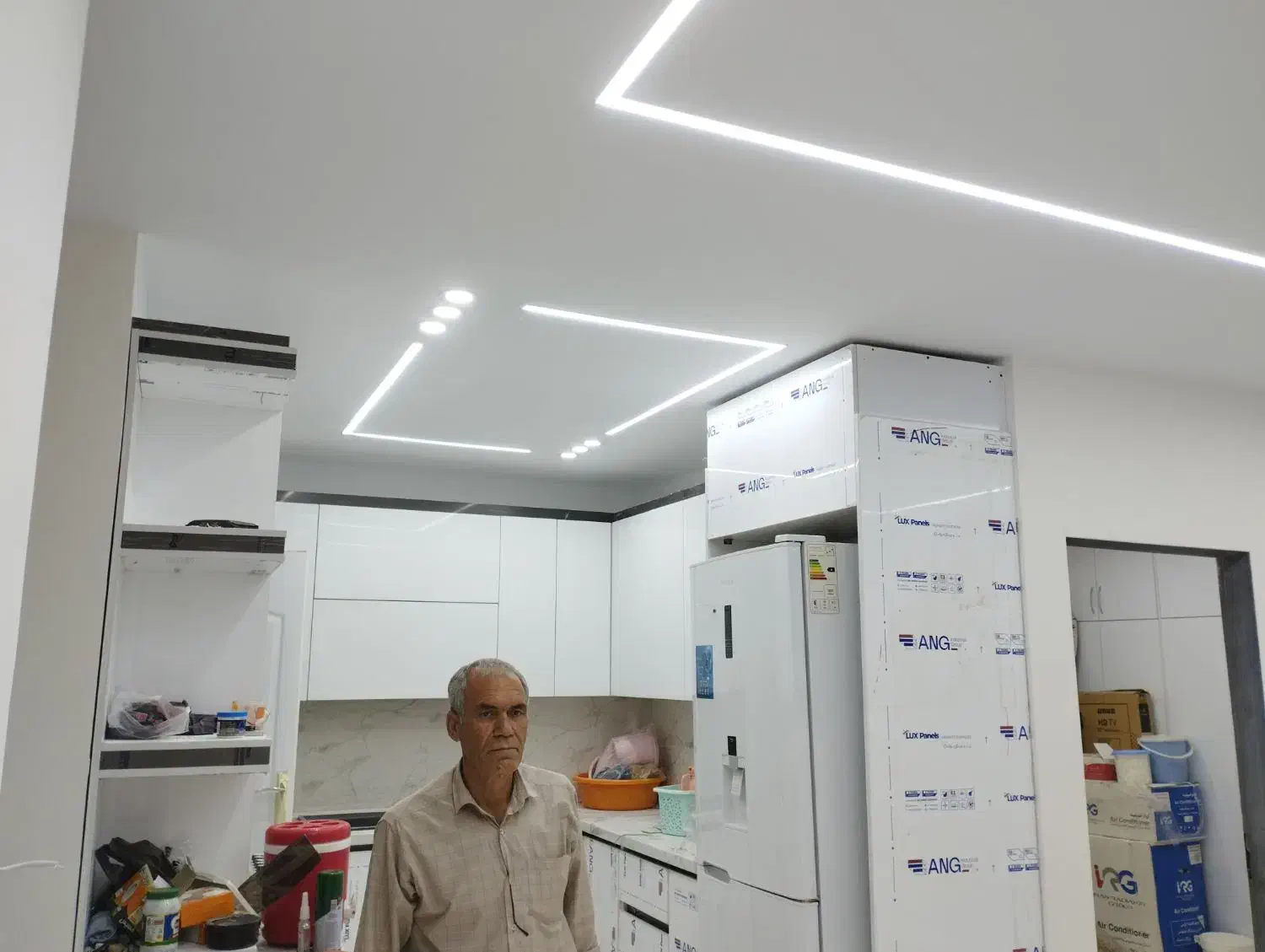 لاینر نوری سقفی|لامپ و چراغ|چهارباغ, |دیوار