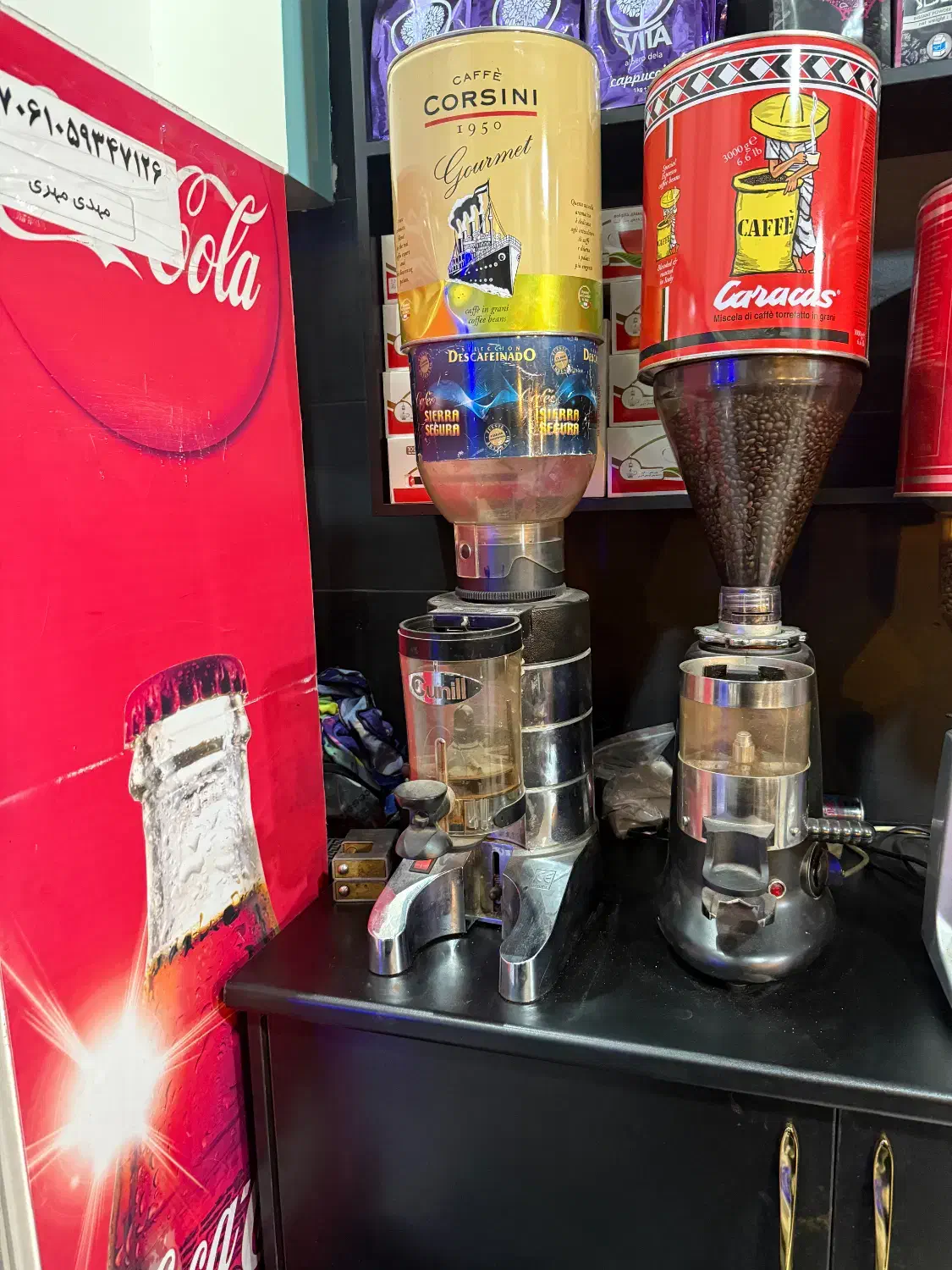 فروش دو عدد اسیاب فله زن|کافی‌شاپ و رستوران|شیراز, گل سرخ|دیوار