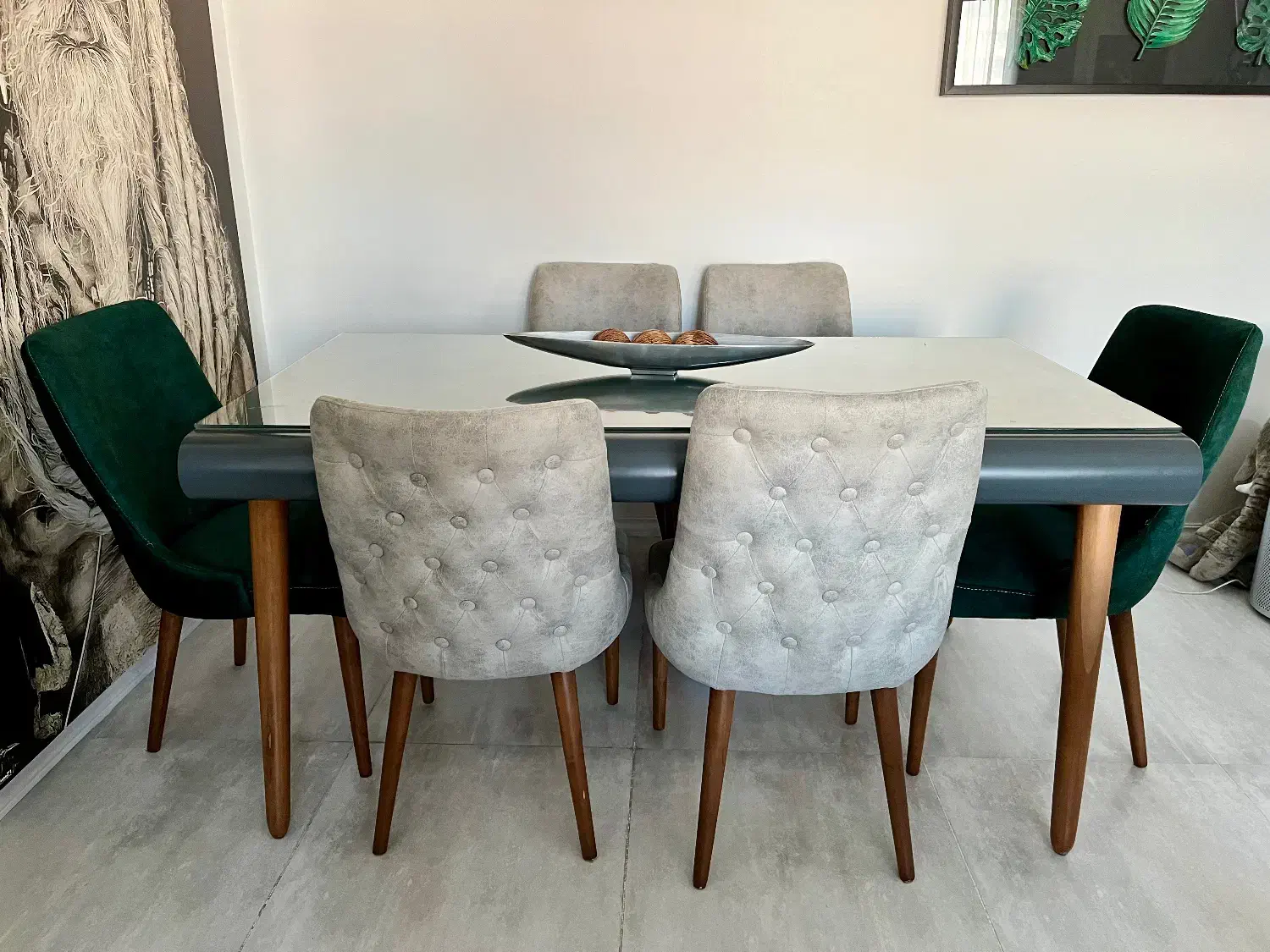 میز ناهار خوری ۶ نفره|میز و صندلی غذاخوری|تهران, شهرک آزمایش|دیوار