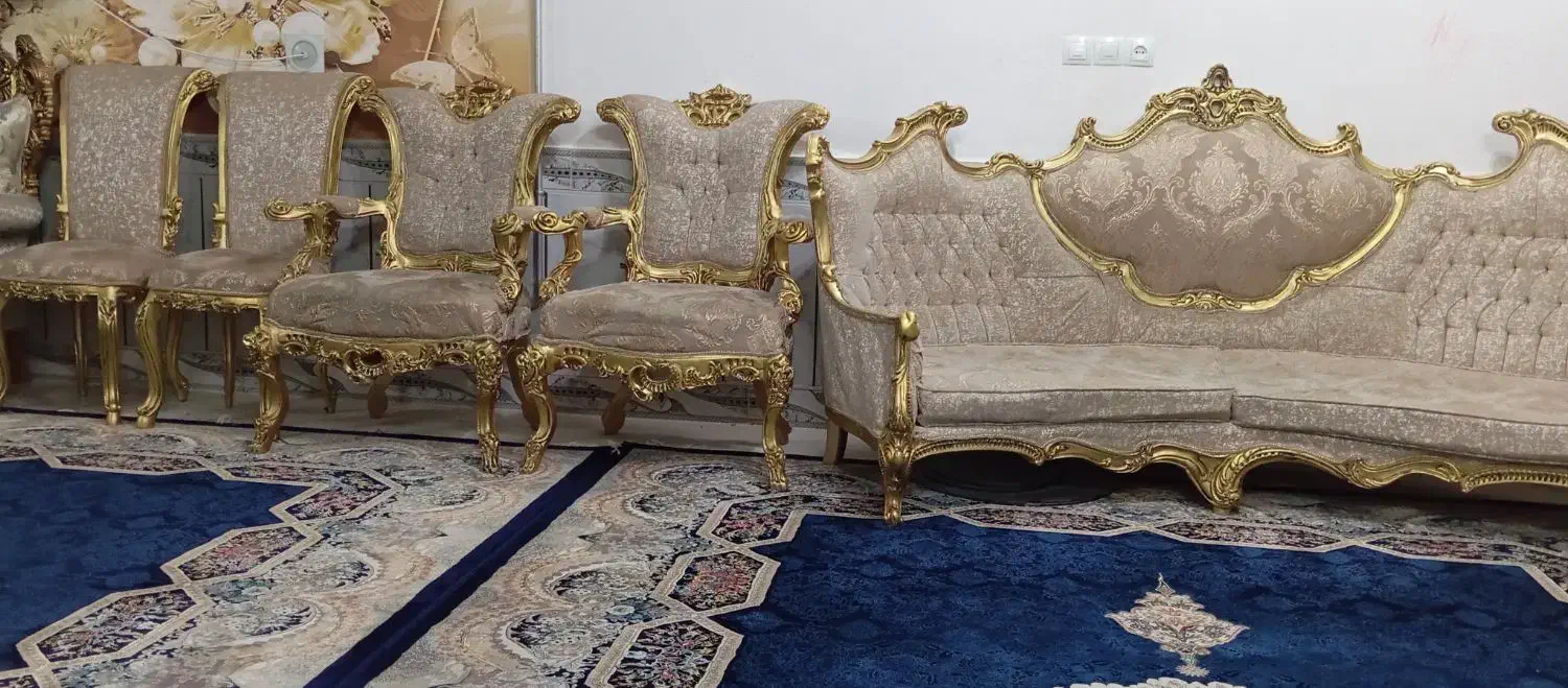 مبل امپراطور ۹نفره|مبلمان خانگی و میز عسلی|تربتحیدریه, فتح المبین|دیوار