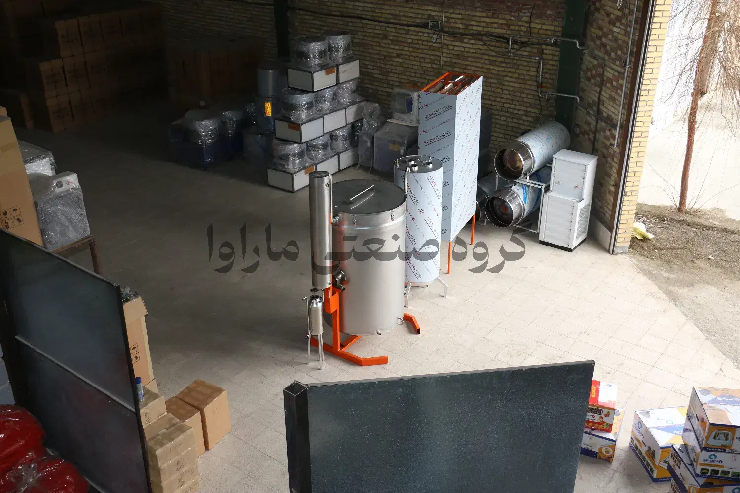 دستگاه تقطیر دیگ گلاب گیر عرق گیری عرقگیری 1000|ماشین‌آلات صنعتی|اردبیل, |دیوار