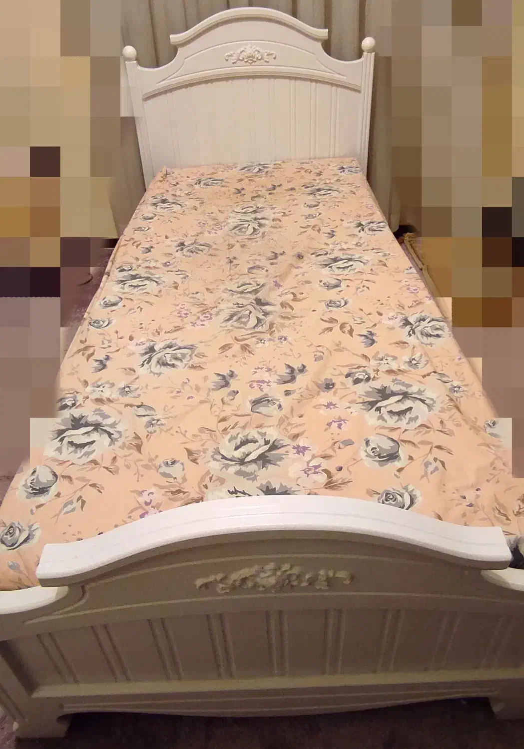 ست کامل تخت، تشک رویال، کمد و میز تحریر|تخت و سرویس خواب|هشتگرد, هشتگرد قدیم|دیوار