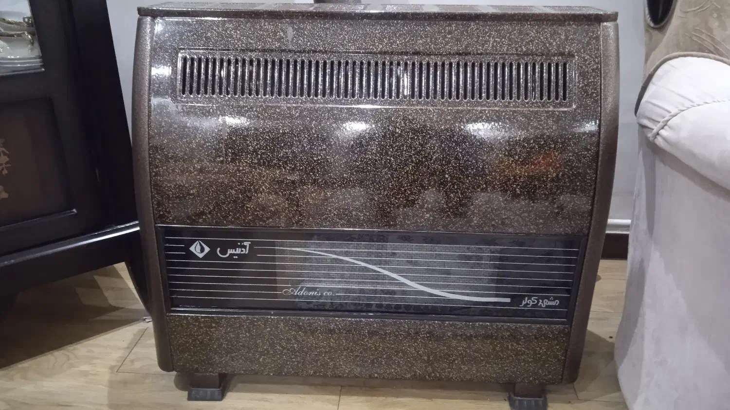 بخاری آدنیس مشکی|بخاری، هیتر، شومینه|مشهد, تربیت (صدف)|دیوار