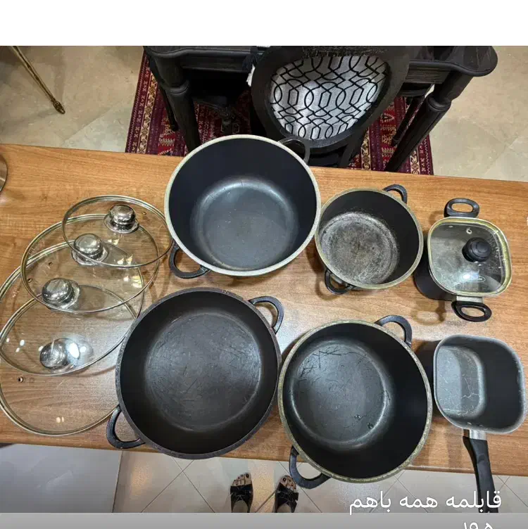 سرویس قابلمه چدن|ظروف پخت‌وپز|تهران, ازگل|دیوار