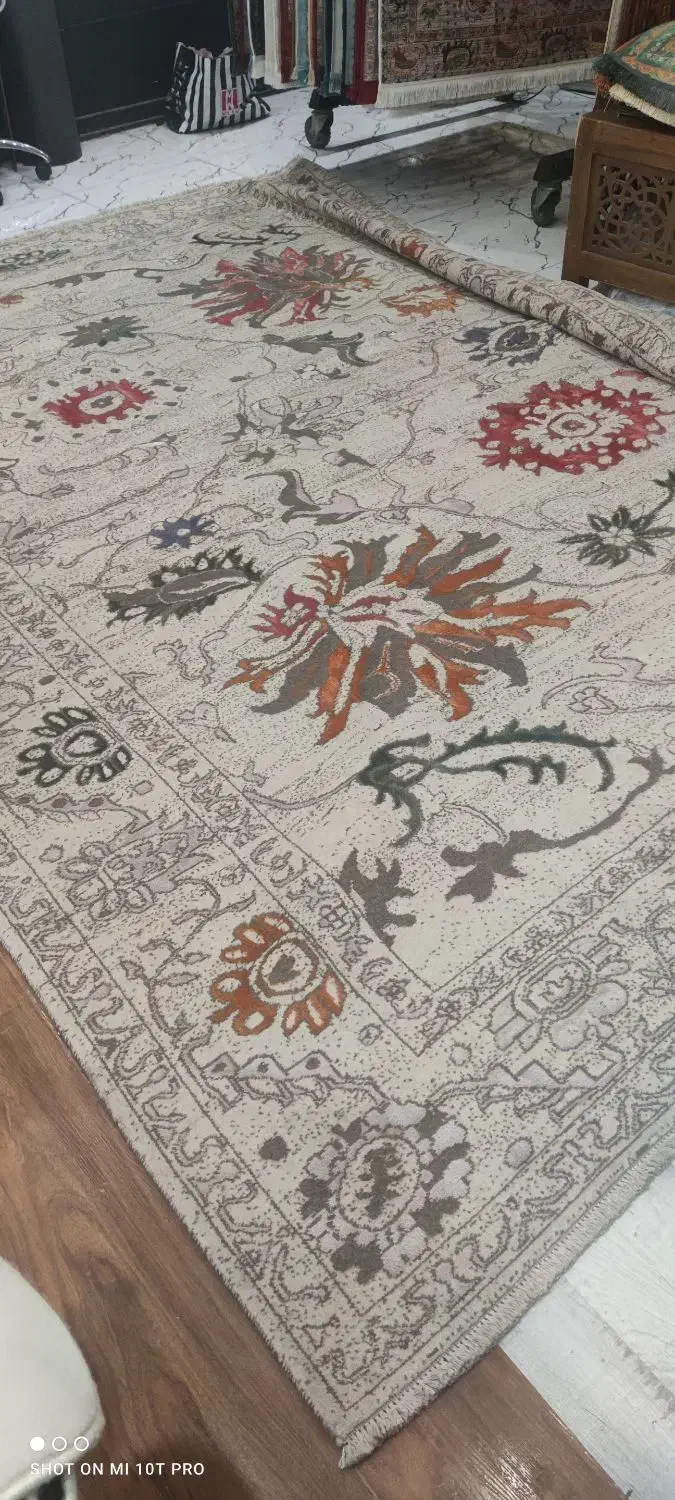 فرش ۹متری پشم در پشم|فرش|اصفهان, باغ نگاره|دیوار