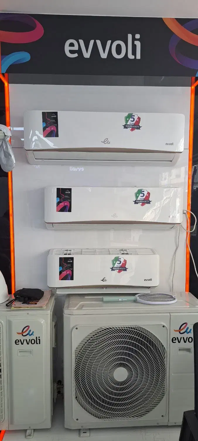 کولرگازی ایولی 12 هزار مدل الگانت|کولر گازی و فن‌کوئل|مشهد, جاهد شهر|دیوار