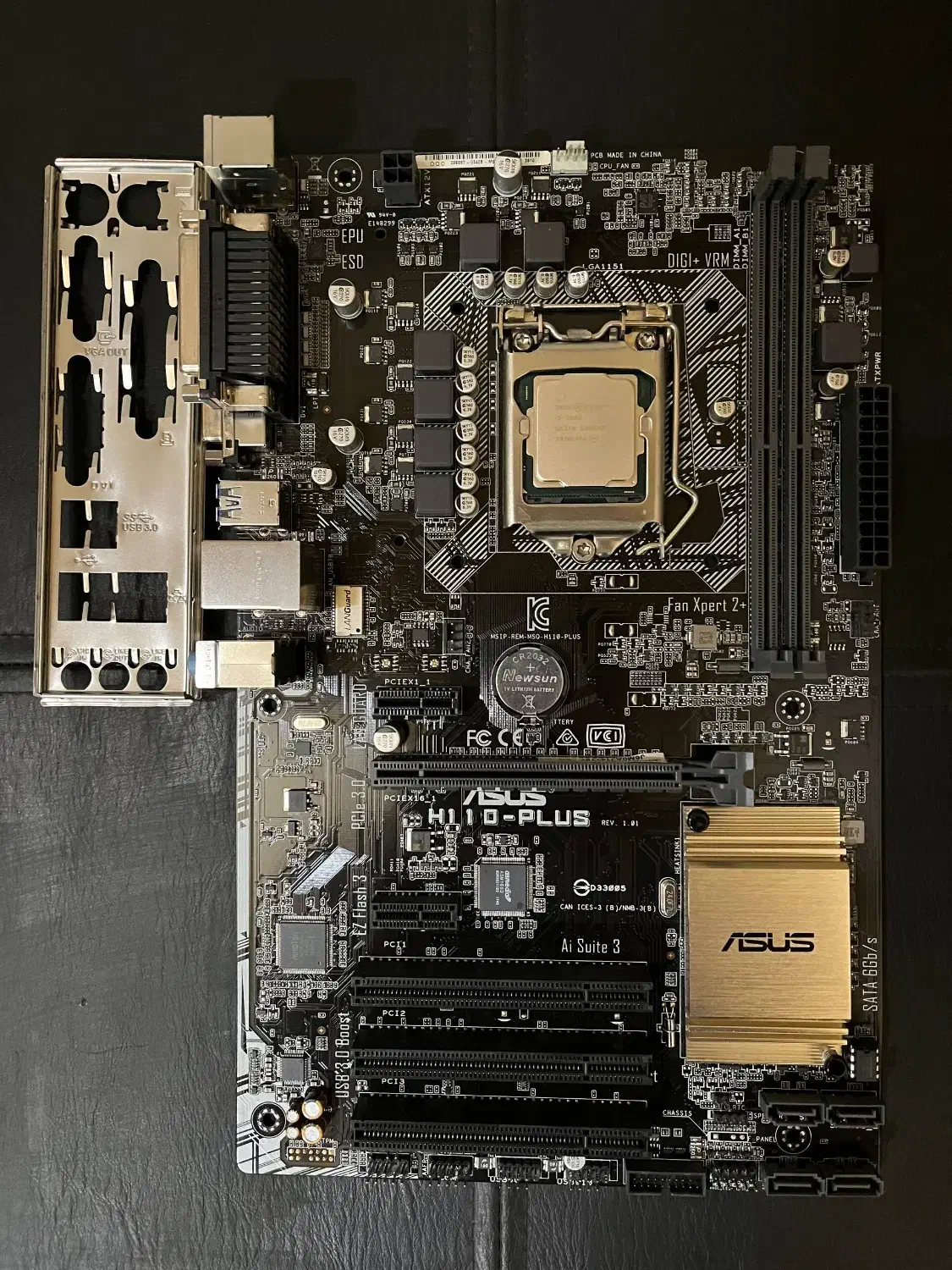 باندل ASUS H110 PLUS - i5 7400|قطعات و لوازم جانبی رایانه|تهران, خواجه نصیر طوسی|دیوار